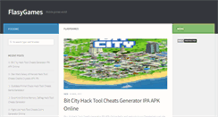 Desktop Screenshot of flasygames.com